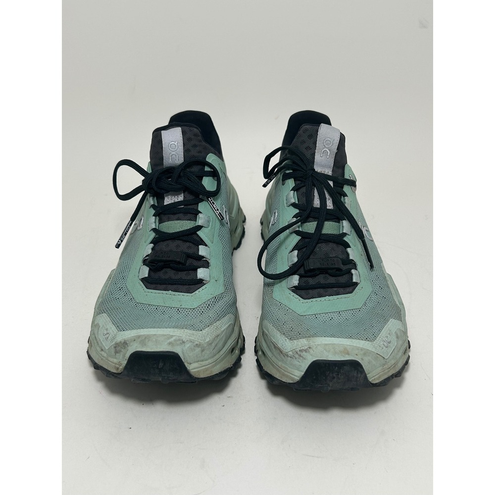 On Running Cloudultra Mint Green Black Trail Running Shoes Womens 5.5 44.99537